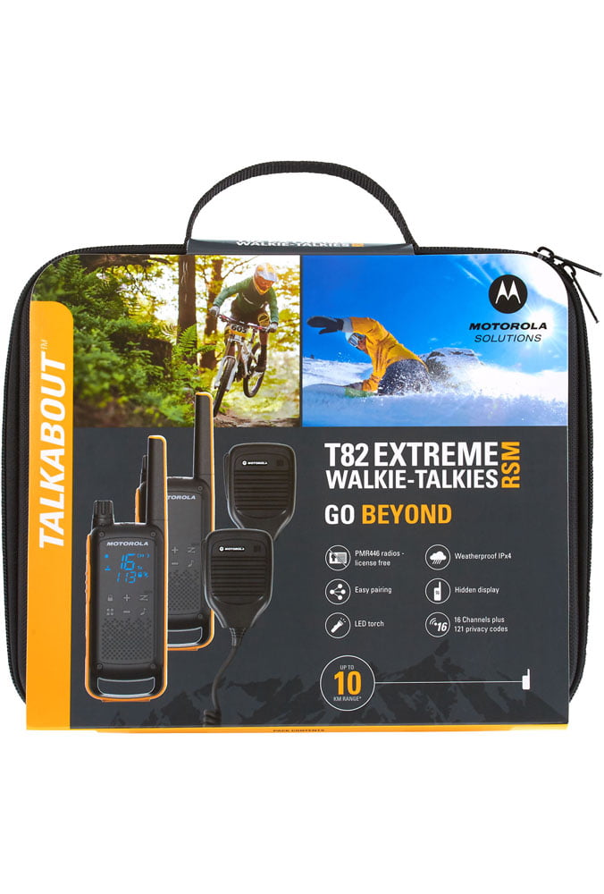 Motorola T82 Extreme Twin Pack UK Plug RSM