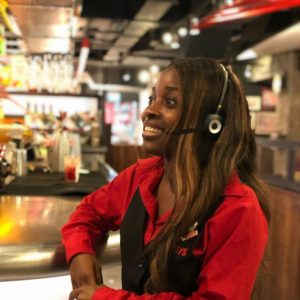 VoCoVo headset in use